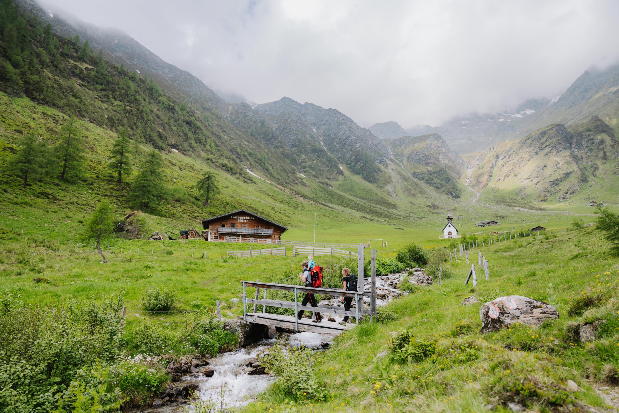 Familienwanderung